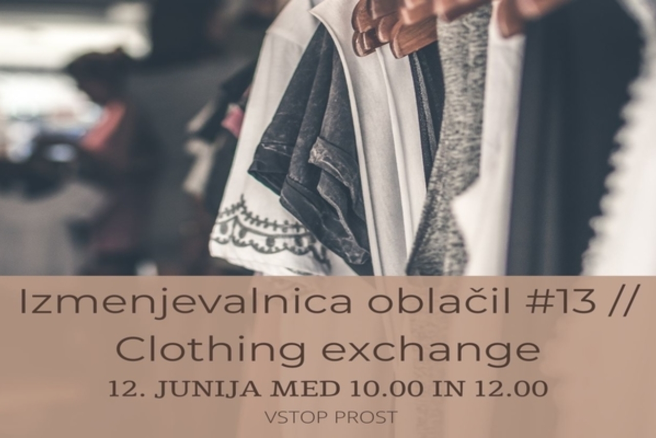 Izmenjevalnica oblačil #13 // Clothing exchange