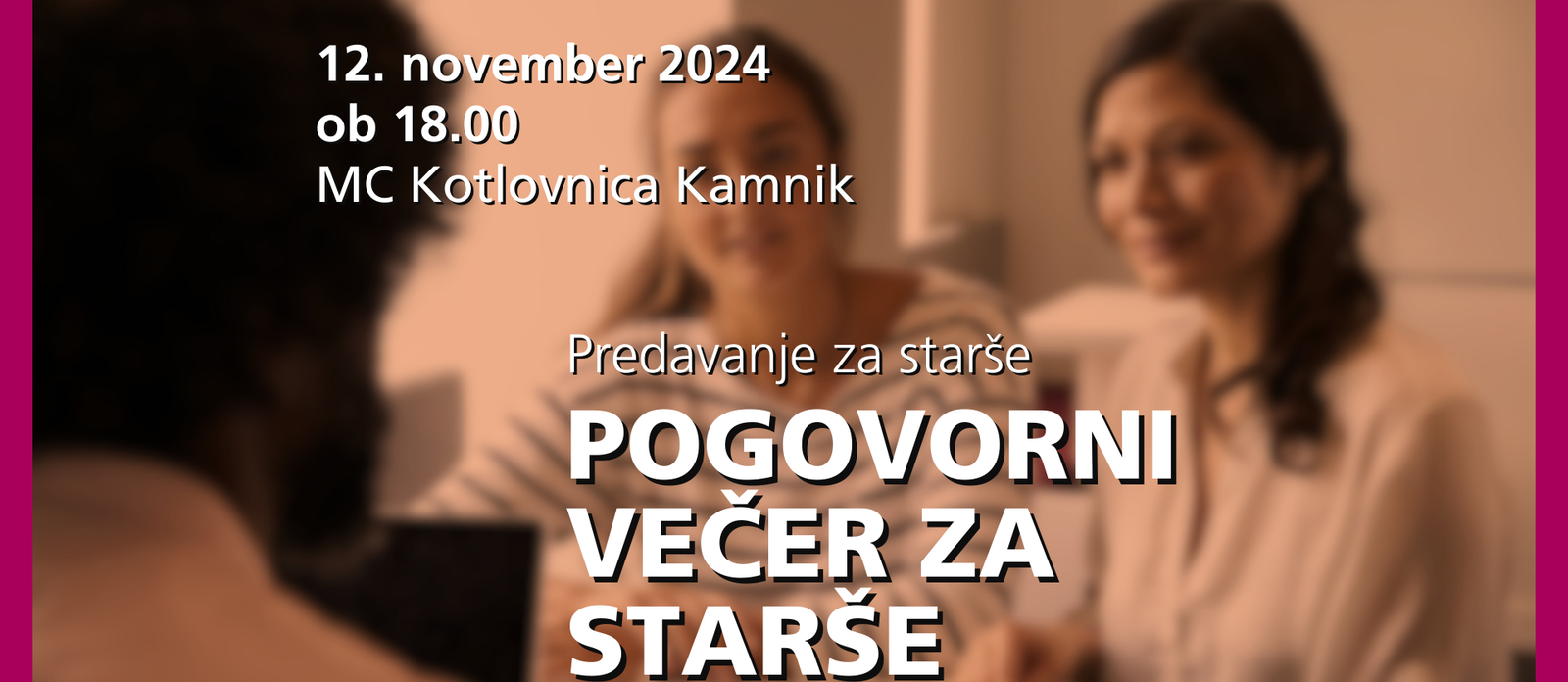 Pogovorni večeri za starše