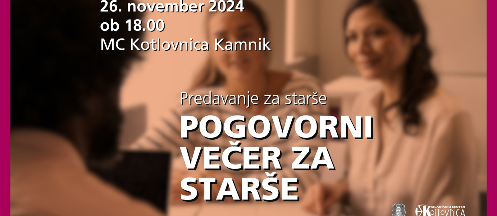 Pogovorni večeri za starše