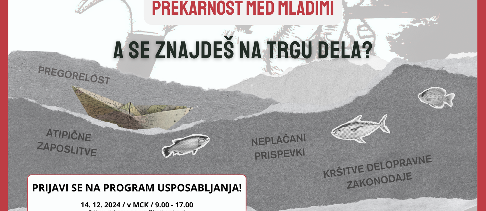 Usposabljanje: prekarnost med mladimi