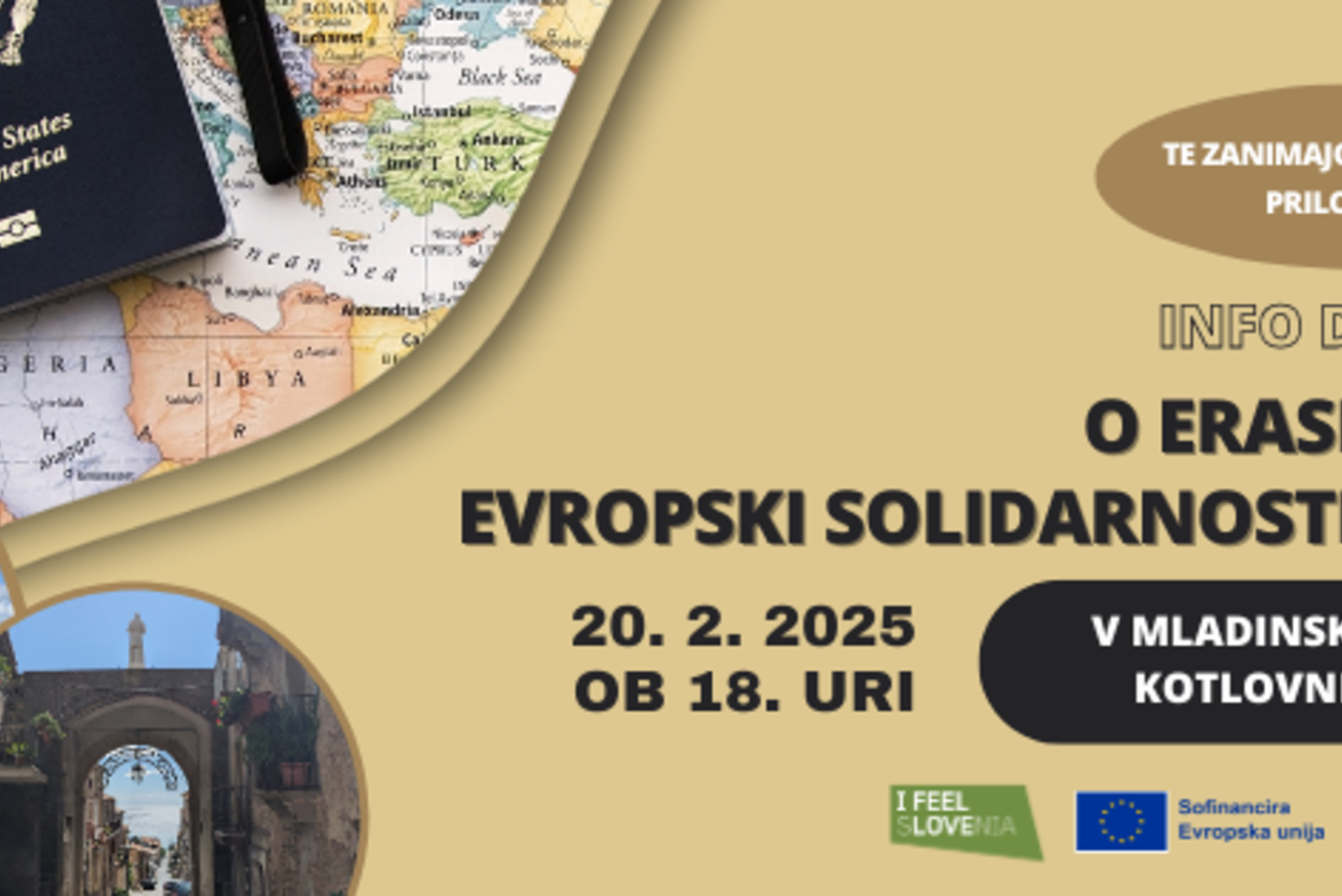 Info delavnica o Erasmus+ in Evropski solidarnostni enoti