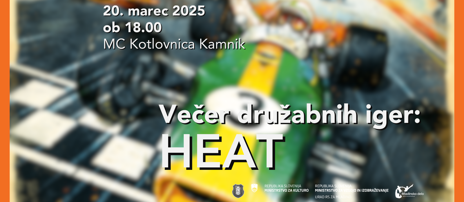 Večer družabnih iger: Heat