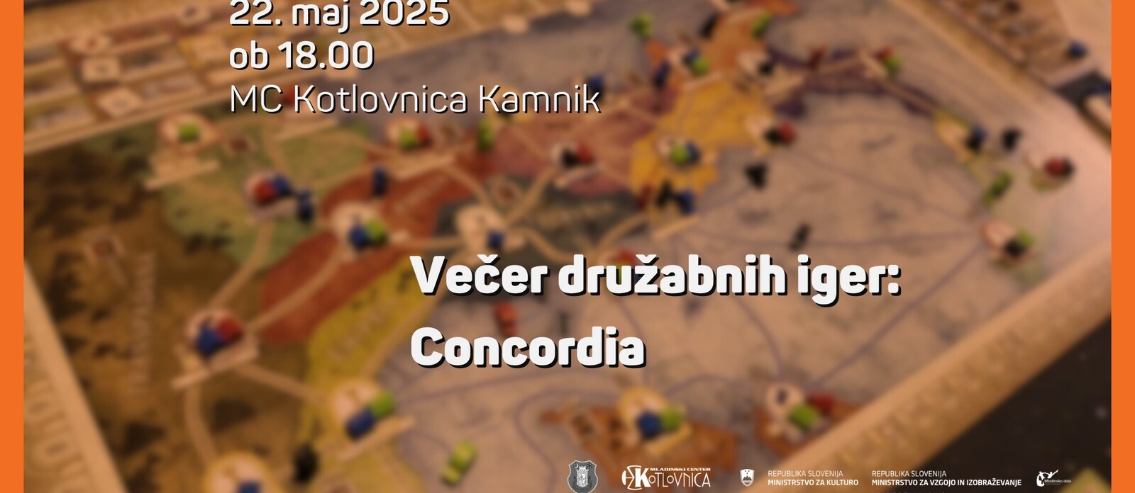 Večer družabnih iger: Concordia