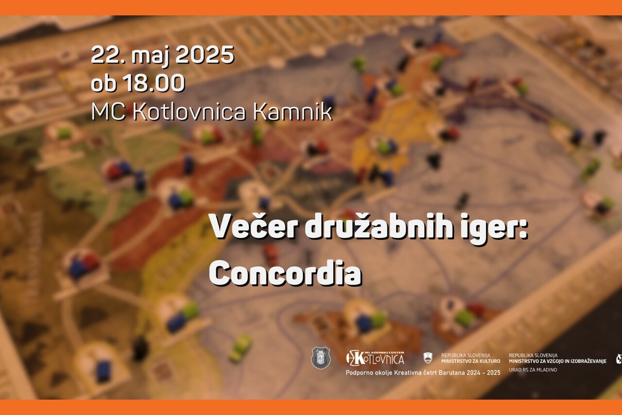 Večer družabnih iger: Concordia