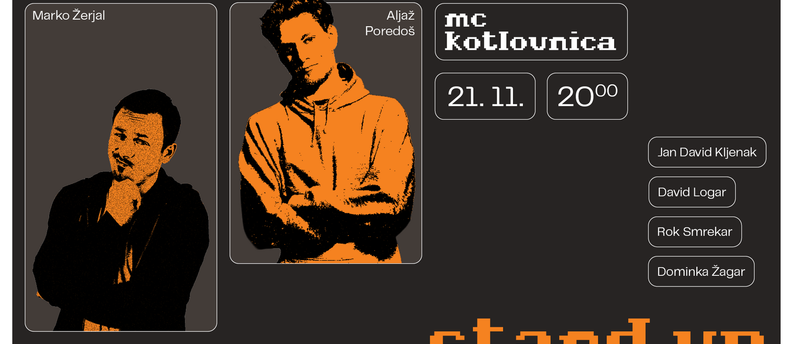 Kotlovniški standup: Open mic