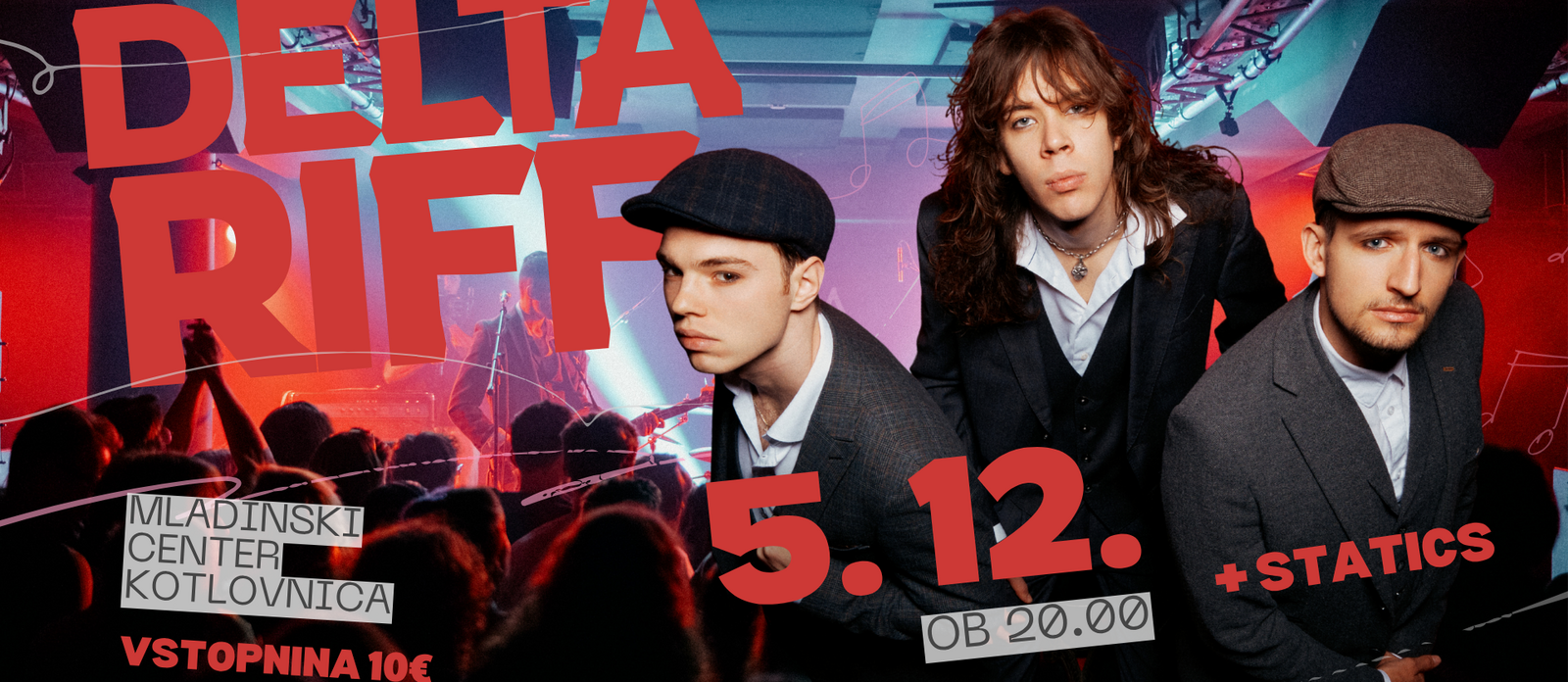 Koncert: Delta Riff in Statics