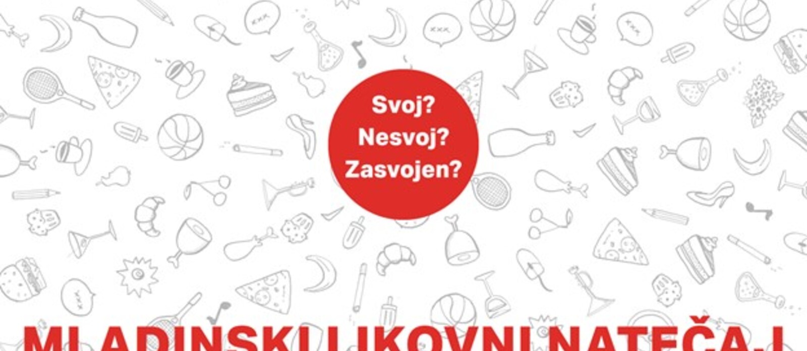 Izbrana dela natečaja LAS - mladinski likovni natečaj Svoj? Nesvoj? Zasvojen? - 2025