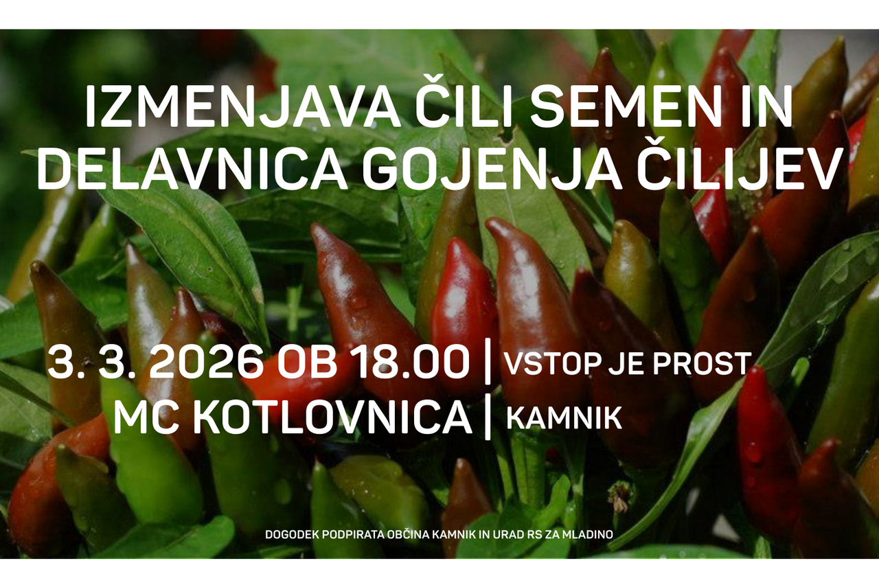Izmenjava čili semen in delavnica gojenja čilijev