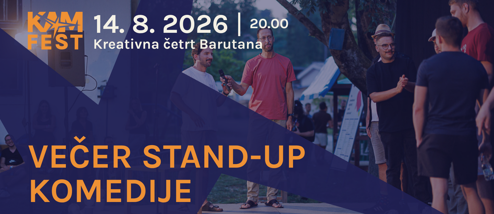 Večer stand up komedije | Kreativna četrt Barutana