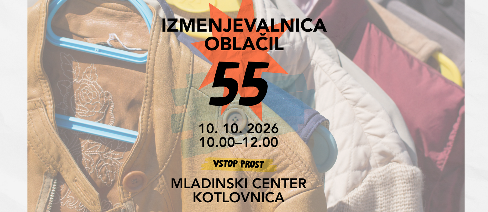 Izmenjevalnica oblačil 55