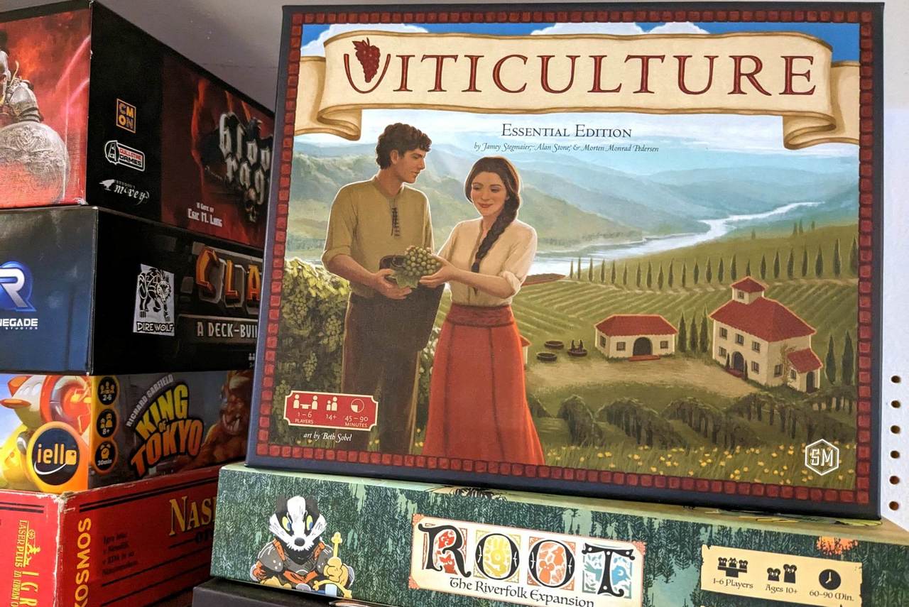 Večer družabnih iger - Viticulture