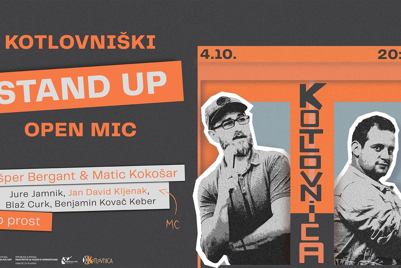 Kotlovniški standup: Open mic