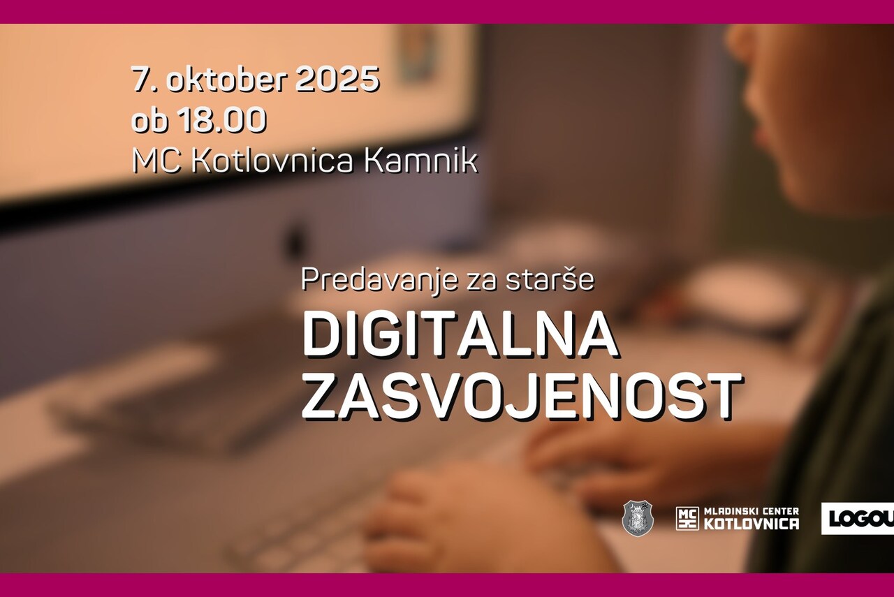 Predavanje za starše – Digitalna zasvojenost