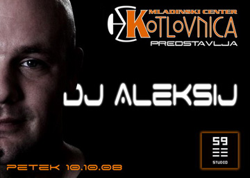 DJ Aleksij bo nastopil v Kotlovnici